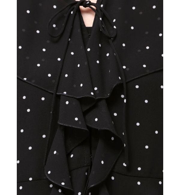 MERCURYDUO「シフォンラッフルブラウス」|シャツ・ブラウス|