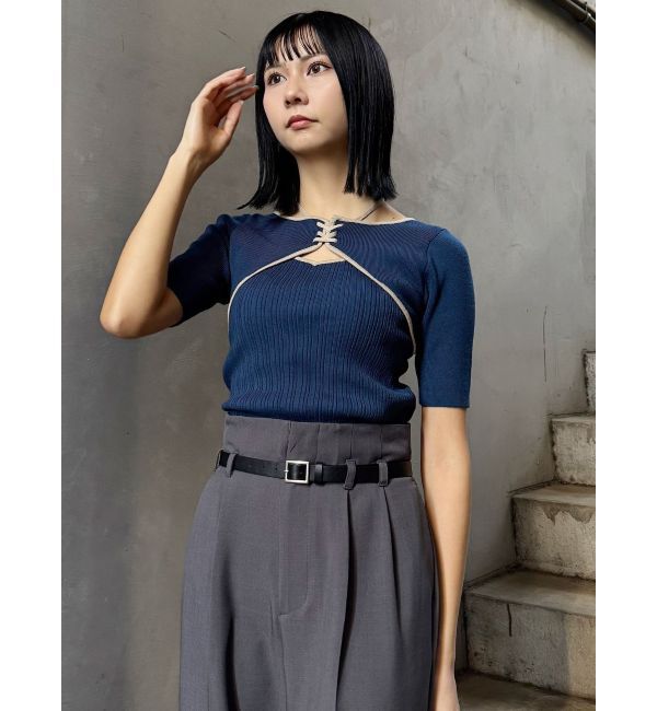 MURUA「ストリングタイニット」|ニット・セーター|