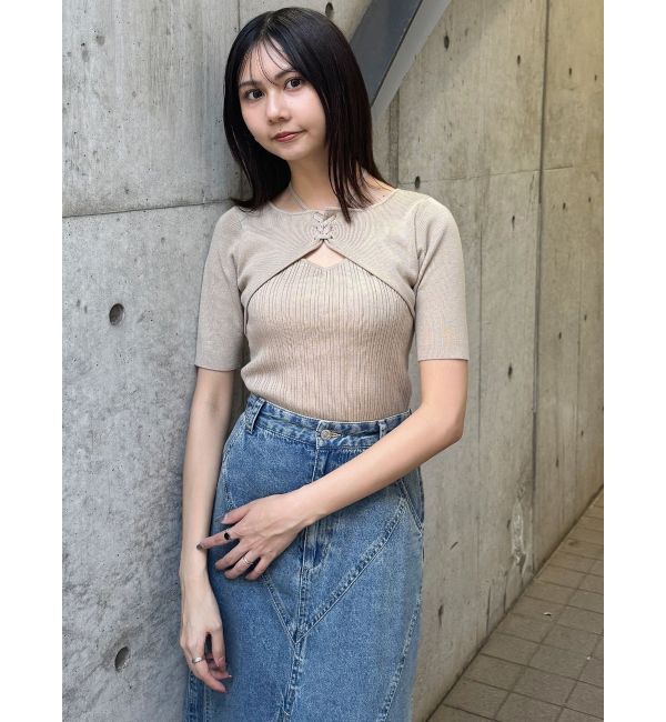 MURUA「ストリングタイニット」|ニット・セーター|