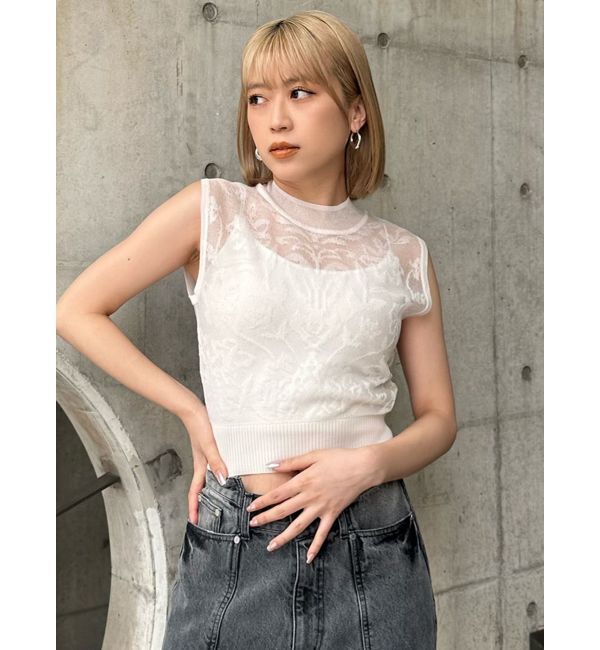 MURUA「シアージャガードニット」|ニット・セーター|