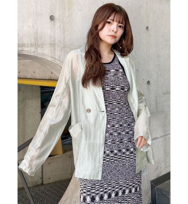 MURUA「シアージャケット」|テーラードジャケット|