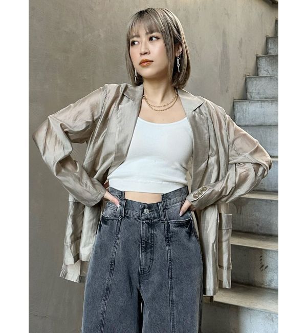 MURUA「シアージャケット」|テーラードジャケット|