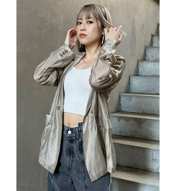 MURUA「シアージャケット」|テーラードジャケット|