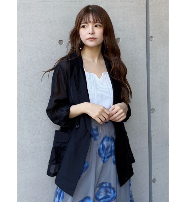 MURUA「シアージャケット」|テーラードジャケット|