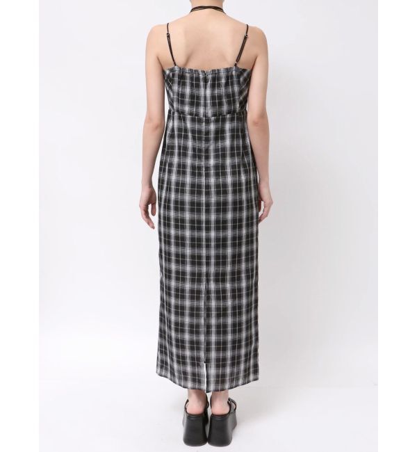 MURUA「2WAYチェックキャミワンピース」|ワンピース|