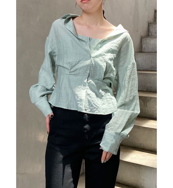 MURUA「マルチウェイシアーシャツ」|シャツ・ブラウス|