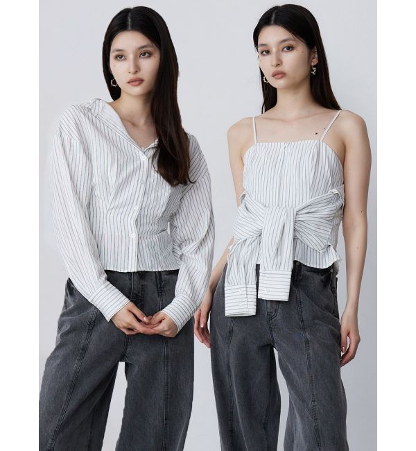 MURUA「マルチウェイシアーシャツ」|シャツ・ブラウス|