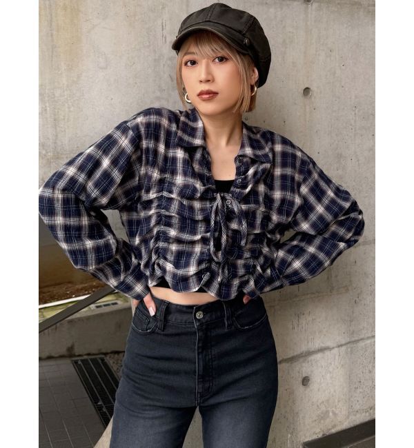 MURUA「2WAYギャザーシャツ」|シャツ・ブラウス|