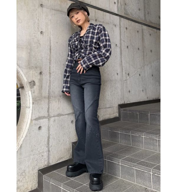 MURUA「2WAYギャザーシャツ」|シャツ・ブラウス|