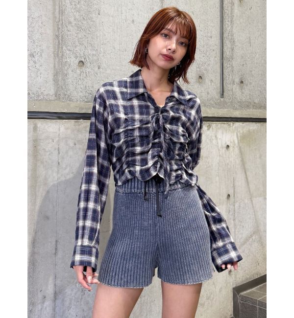 MURUA「2WAYギャザーシャツ」|シャツ・ブラウス|