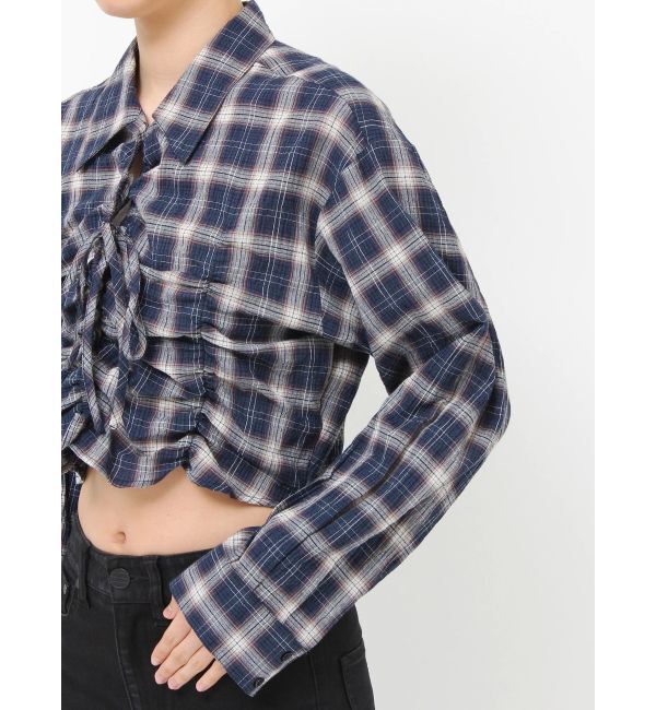 MURUA「2WAYギャザーシャツ」|シャツ・ブラウス|