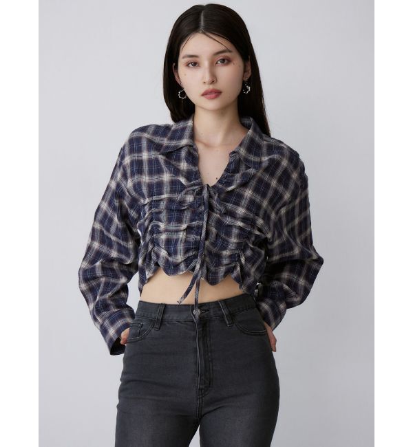 MURUA「2WAYギャザーシャツ」|シャツ・ブラウス|