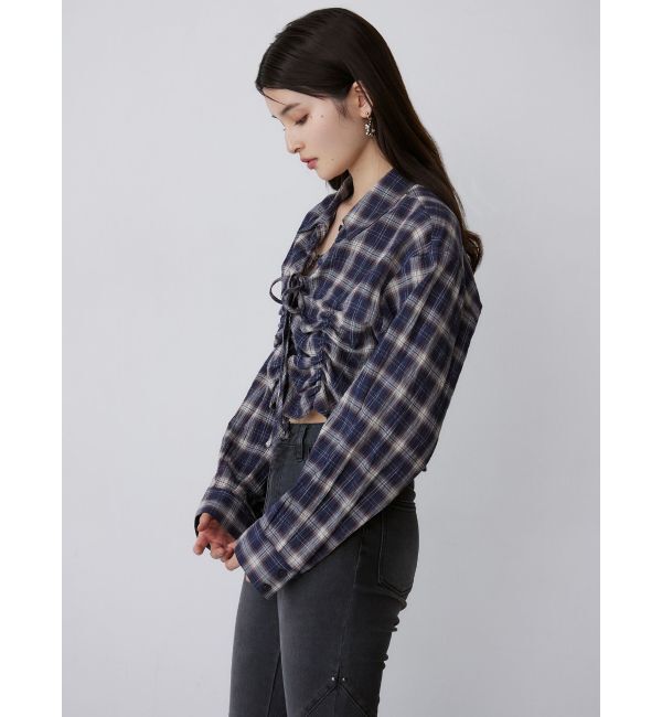 MURUA「2WAYギャザーシャツ」|シャツ・ブラウス|