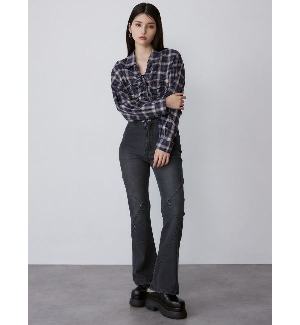 MURUA「2WAYギャザーシャツ」|シャツ・ブラウス|