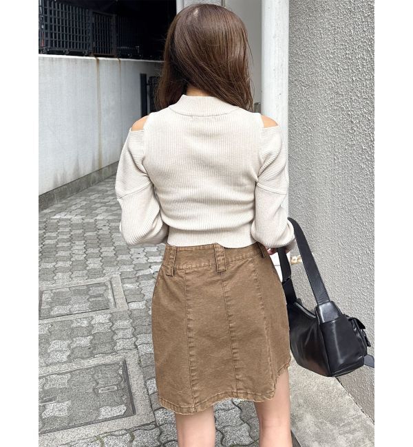 MURUA「メニーポケットカーゴスカート」|スカート|