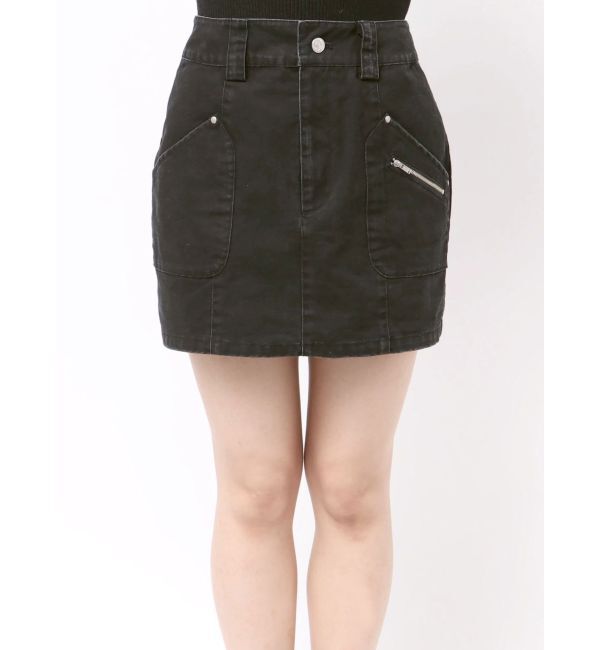 MURUA「メニーポケットカーゴスカート」|スカート|