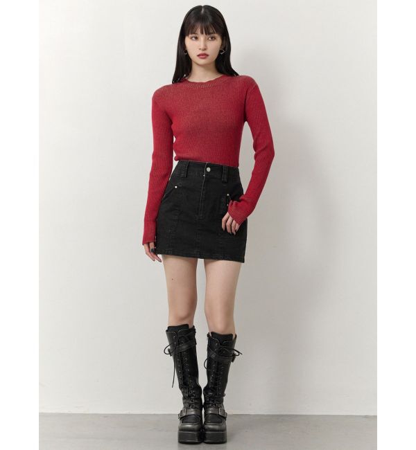 MURUA「メニーポケットカーゴスカート」|スカート|