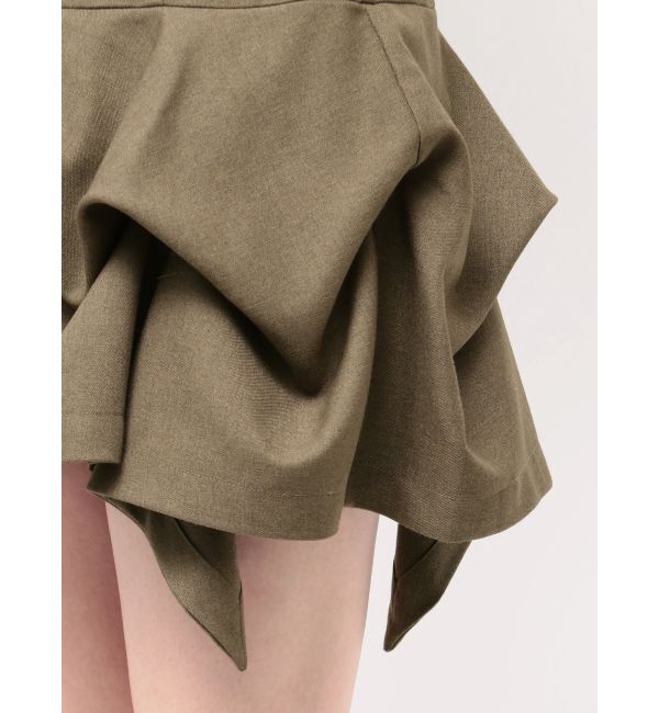 MURUA「タックバルーンミニジャンスカ」|ジャンパースカート|