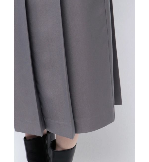 Ungrid「ミドル丈プリーツスカート」|スカート|