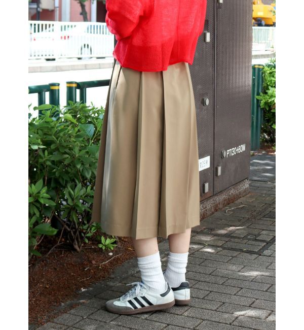 Ungrid「ミドル丈プリーツスカート」|スカート|
