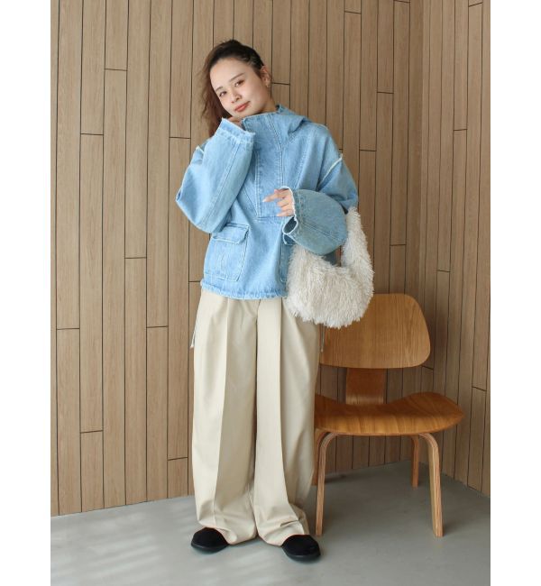 Ungrid「フェイクファーラウンドハンドバッグ」|その他|