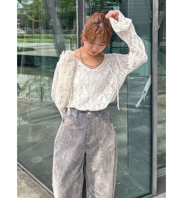 Ungrid「フェイクファーラウンドハンドバッグ」|その他|