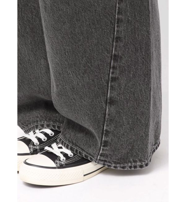 Ungrid「ウエストタックカーブデニム」|デニム|