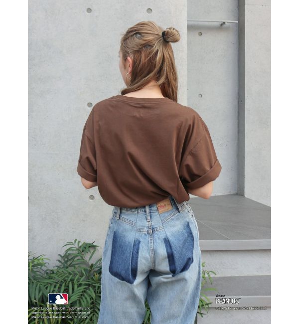 Ungrid「【MLB&times;PEANUTS】ロゴTee」|Tシャツ・カットソー|