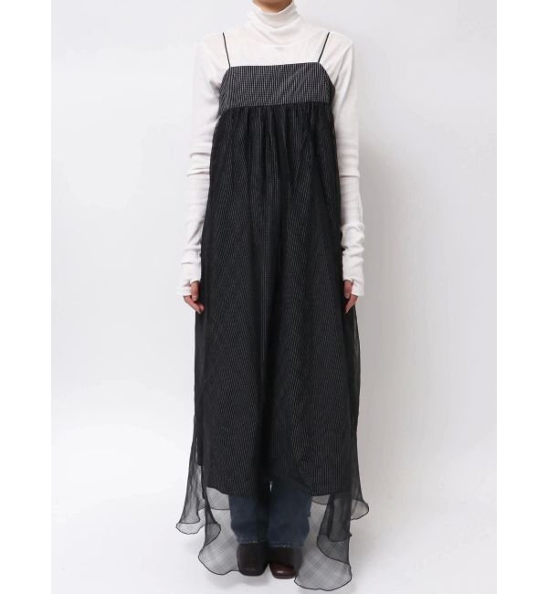 Ungrid「チュールレイヤードキャミワンピース」|ワンピース|