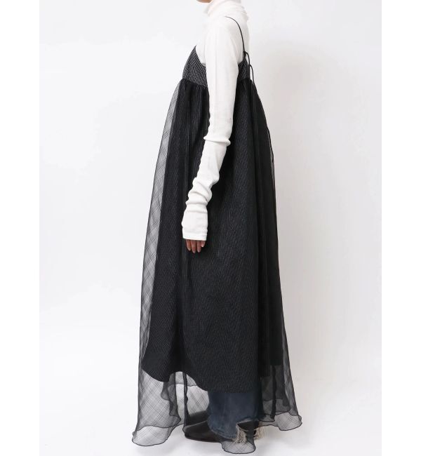 Ungrid「チュールレイヤードキャミワンピース」|ワンピース|