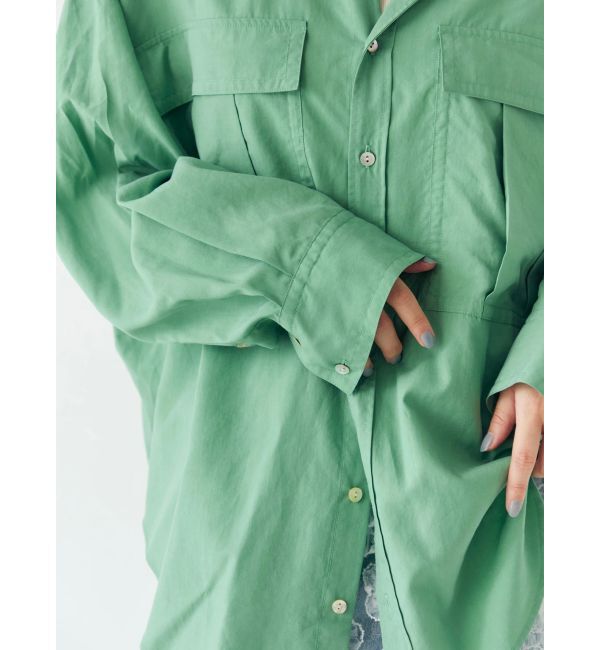 Ungrid「ポケットデザインルーズシャツ」|シャツ・ブラウス|