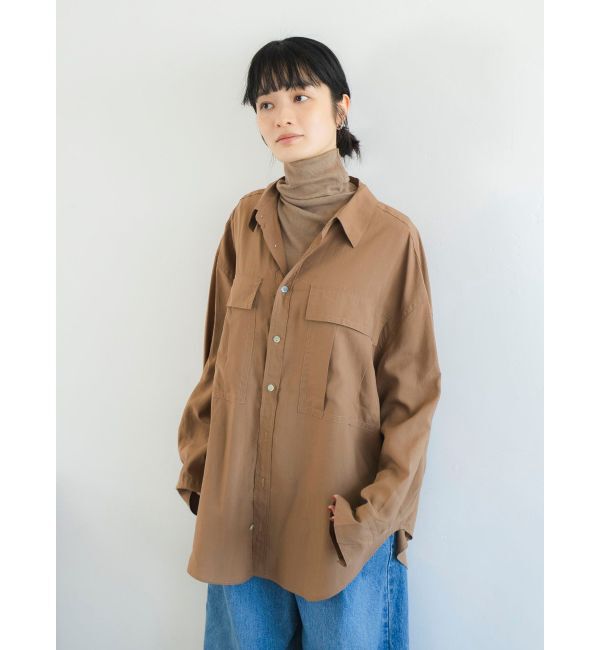 Ungrid「ポケットデザインルーズシャツ」|シャツ・ブラウス|