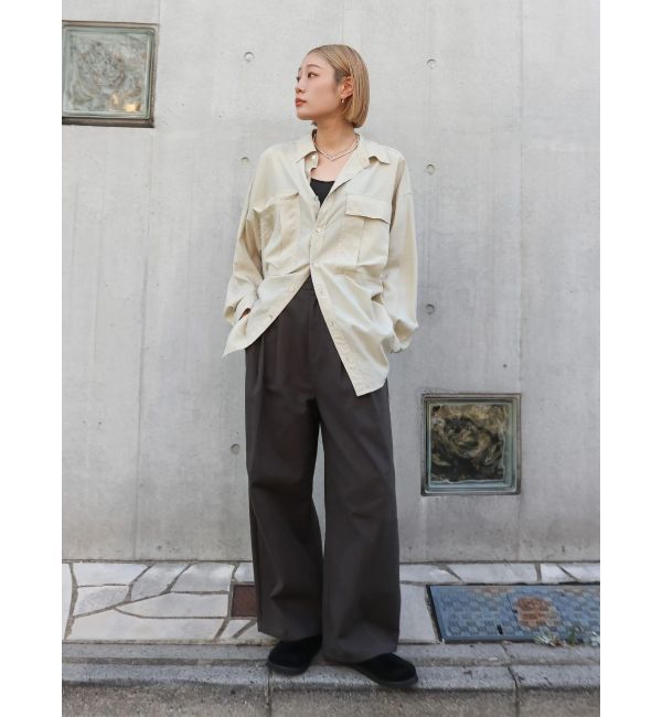 Ungrid「ポケットデザインルーズシャツ」|シャツ・ブラウス|