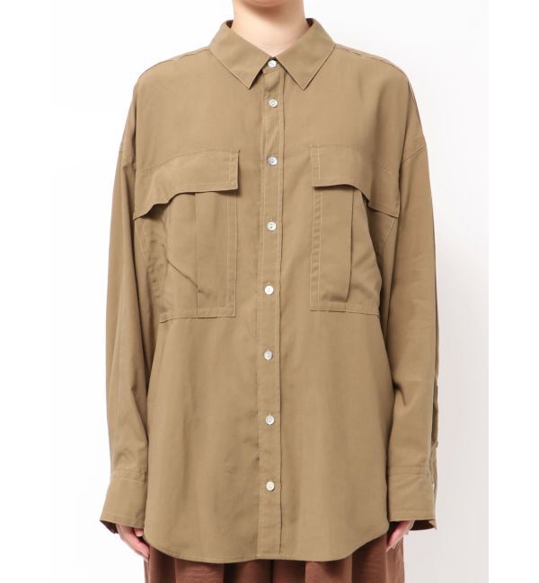Ungrid「ポケットデザインルーズシャツ」|シャツ・ブラウス|