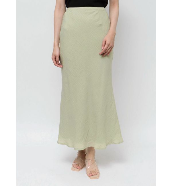 LAGUNAMOON「テクスチャーナロースカート」|スカート|