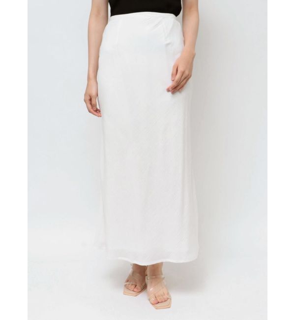 LAGUNAMOON「テクスチャーナロースカート」|スカート|