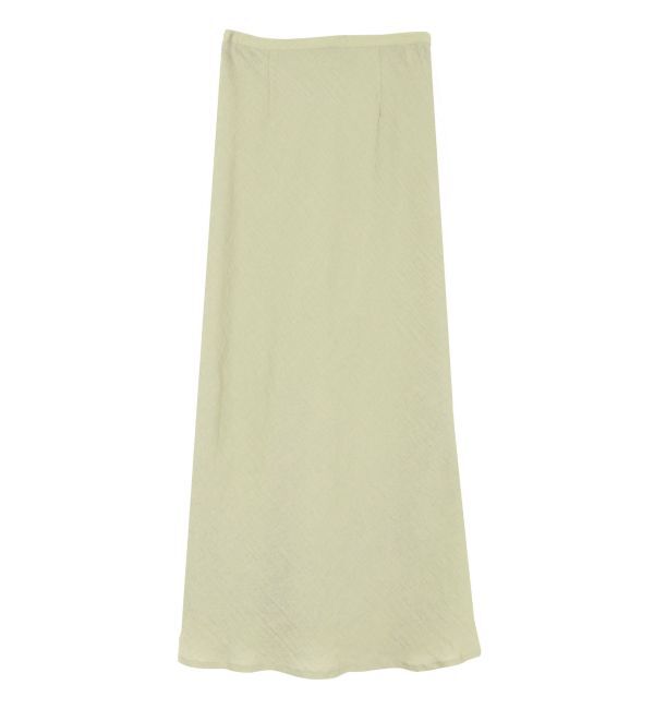 LAGUNAMOON「テクスチャーナロースカート」|スカート|ミントグリーン