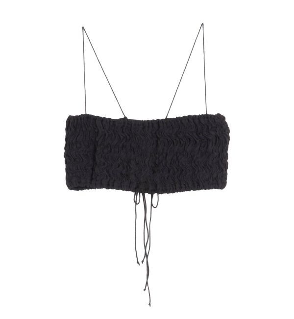 LAGUNAMOON「シャーリングブラトップ」|チューブトップ|