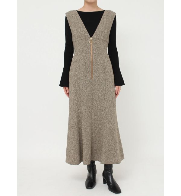 LAGUNAMOON「ノースリーブジャンパースカート」|ワンピース|