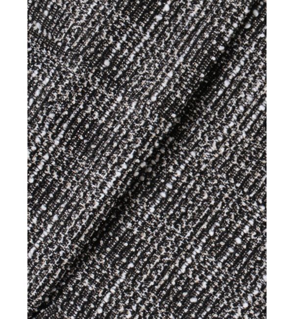 LAGUNAMOON「カットツイードフロントZIPスカート」|スカート|