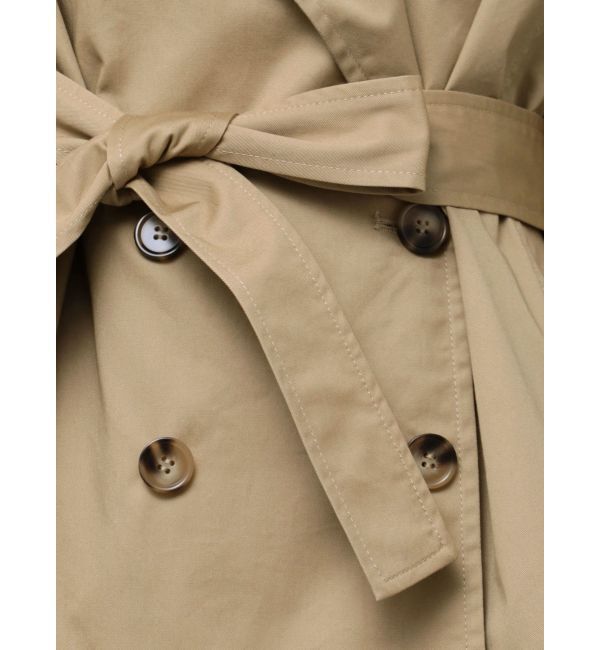LAGUNAMOON「ワイドスリーブミディトレンチコート」|トレンチコート|