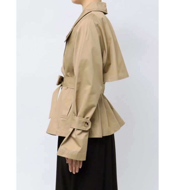 LAGUNAMOON「ワイドスリーブミディトレンチコート」|トレンチコート|