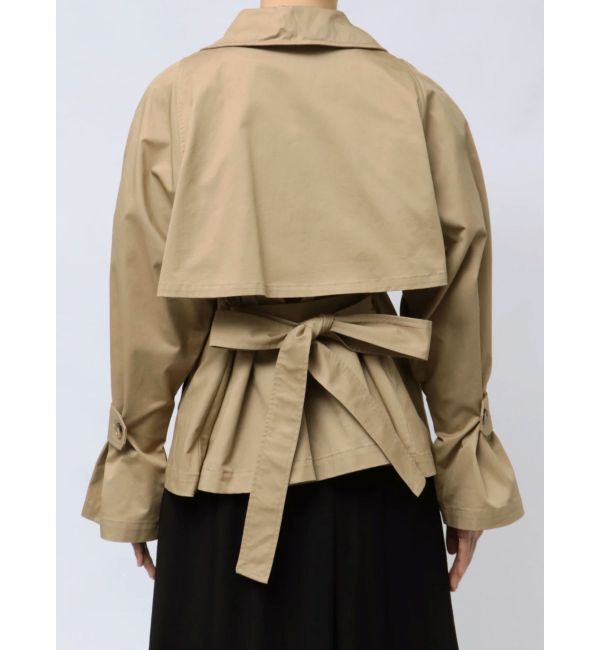 LAGUNAMOON「ワイドスリーブミディトレンチコート」|トレンチコート|