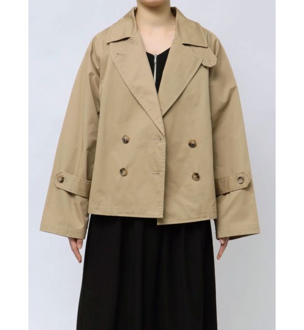 LAGUNAMOON「ワイドスリーブミディトレンチコート」|トレンチコート|