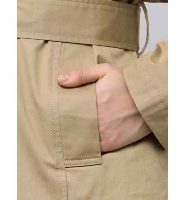 LAGUNAMOON「ワイドスリーブミディトレンチコート」|トレンチコート|