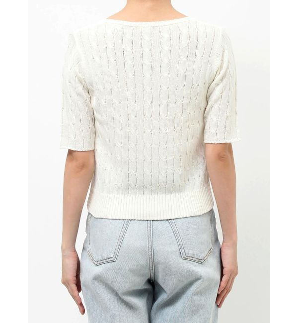 LAGUNAMOON「【POLO BCSコラボ】ベアケーブルニットプルオーバー」|ニット・セーター|