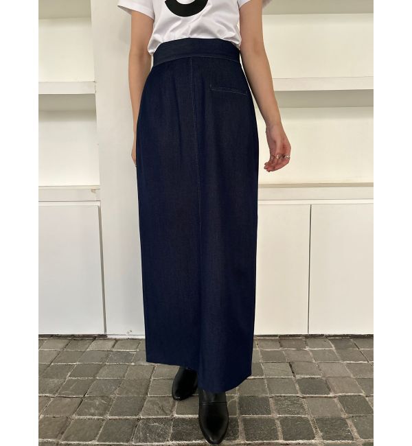 LAGUNAMOON「【柳橋唯コラボ】Iラインシルエットスカート」|スカート|