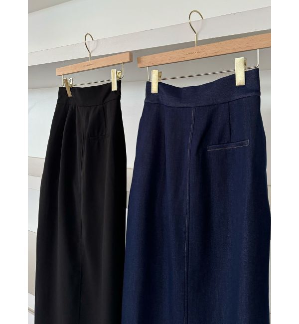 LAGUNAMOON「【柳橋唯コラボ】Iラインシルエットスカート」|スカート|