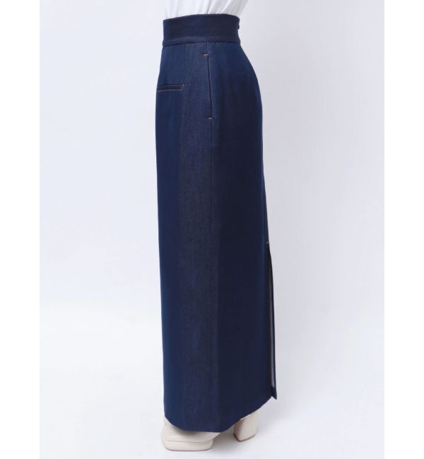 LAGUNAMOON「【柳橋唯コラボ】Iラインシルエットスカート」|スカート|