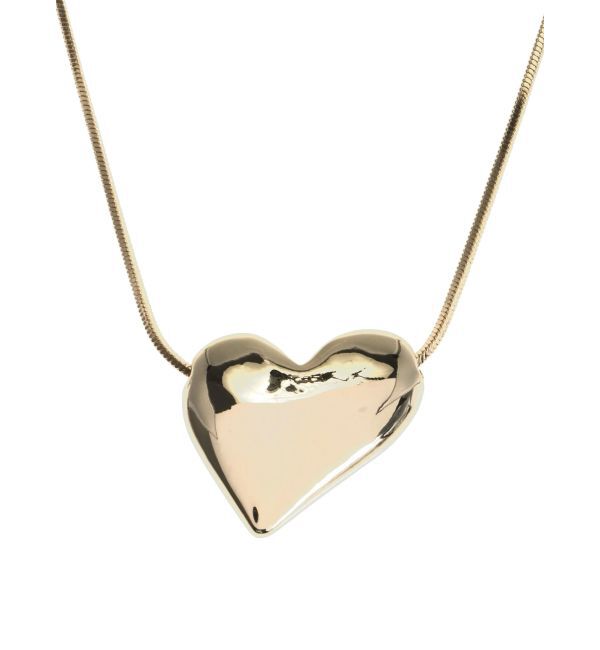 LAGUNAMOON「アシメハートドロストネックレス」|ネックレス|